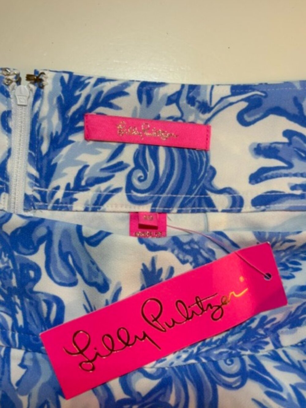 🦄Lilly Pulitzer Jonas Skort – Dream Team-Blue & White💙 - Picture 5 of 6